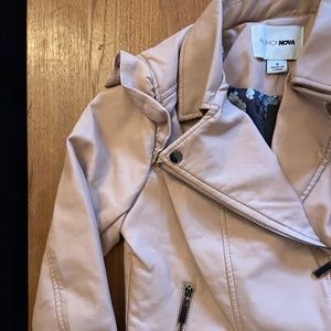 Brand New Pink Leather Jacket